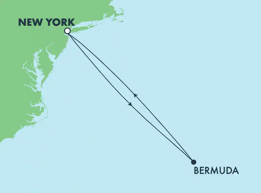 Itinerariu Croaziera Bermuda - Norwegian Cruise Line - Norwegian Breakaway - 7 nopti