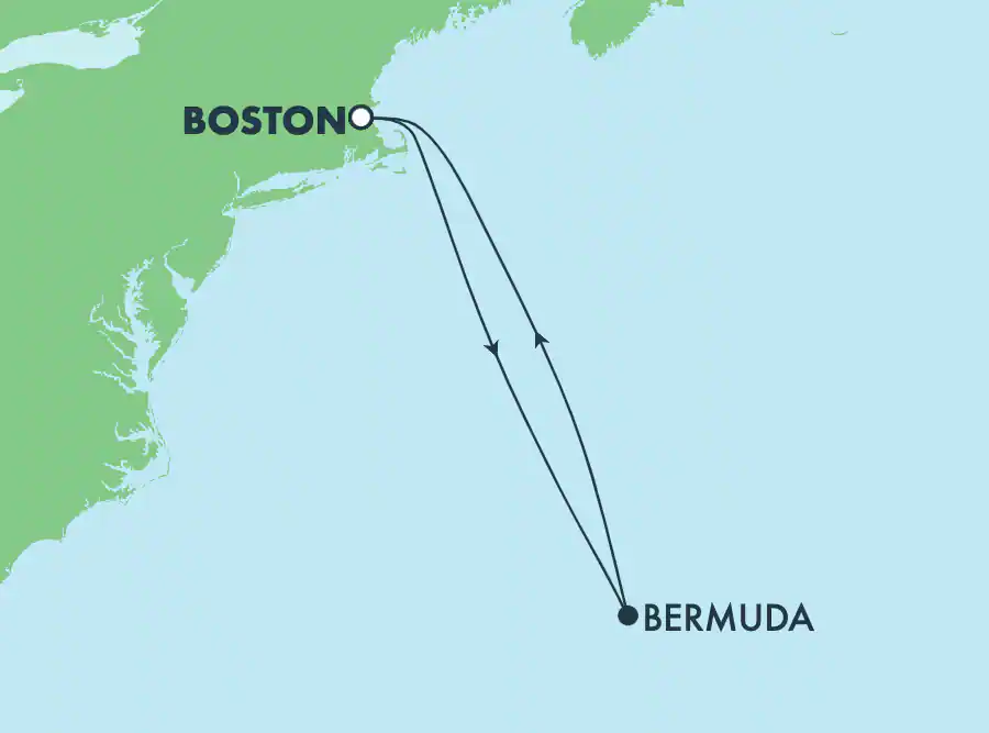 Itinerariu Croaziera Bermuda - Norwegian Cruise Line - Norwegian Jewel - 7 nopti
